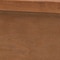 Baxton Studio Eridian MidCentury Modern Walnut Brown Finished Wood and Natural Rattan Queen Size Platform Bed 222-11891-ZORO - alternate 2
